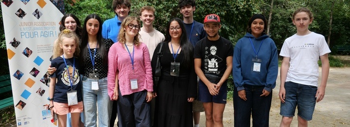 Des représentant·es nationaux·ales des Juniors Associations investi·es